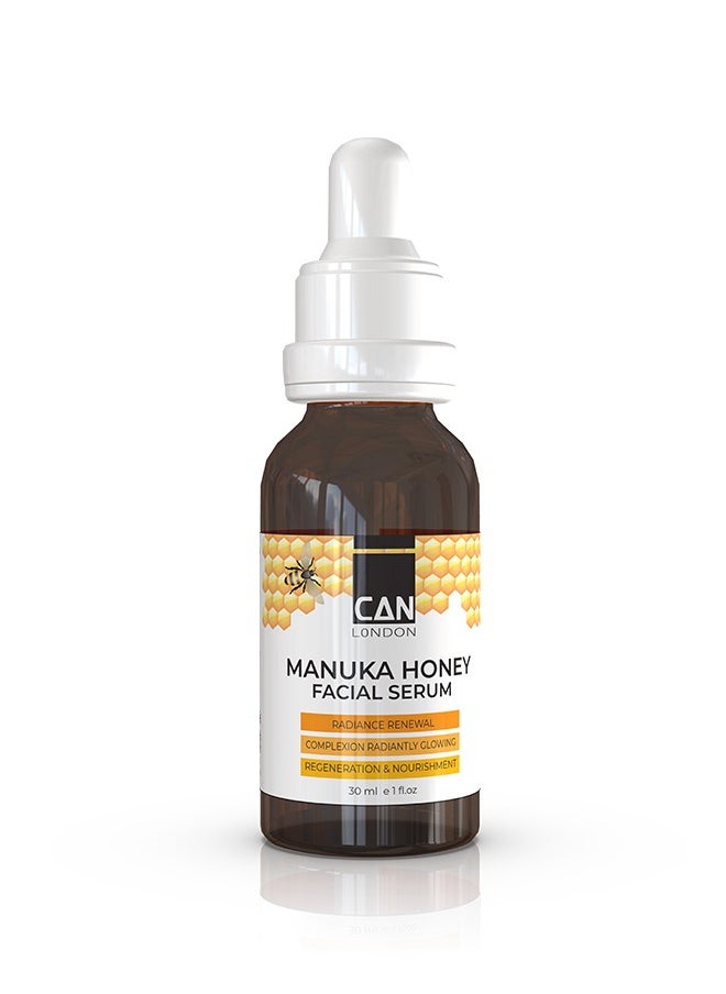 iCan London ican London Manuka Honey Facial Serum Glowing Complexion, nourishment 30ml  - Image 1