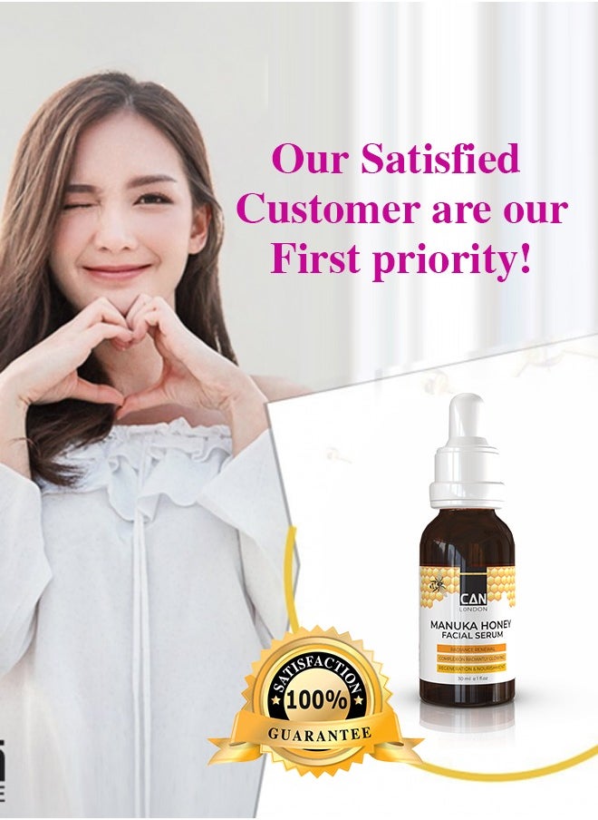 iCan London ican London Manuka Honey Facial Serum Glowing Complexion, nourishment 30ml  - Image 5