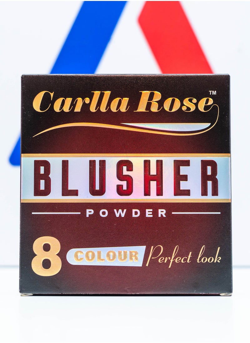 Carlla Rose - Blusher Powder Palette - 8 Color - Image 1