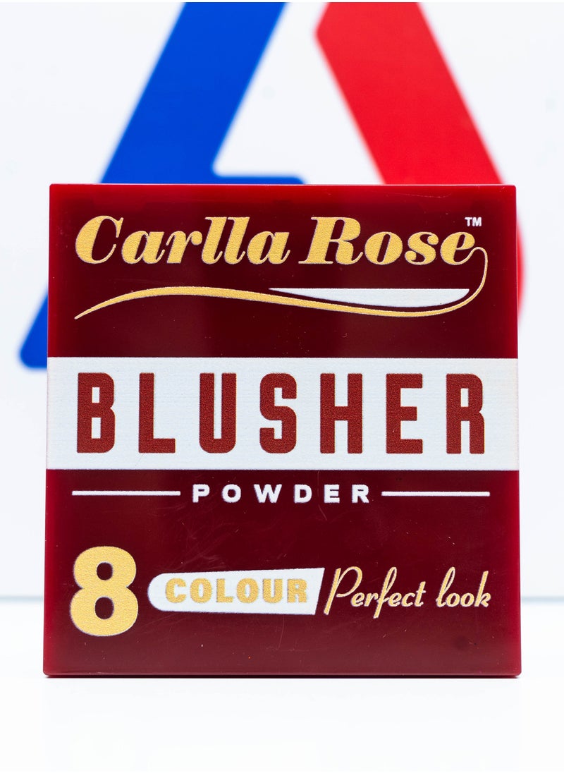 Carlla Rose - Blusher Powder Palette - 8 Color - Image 1