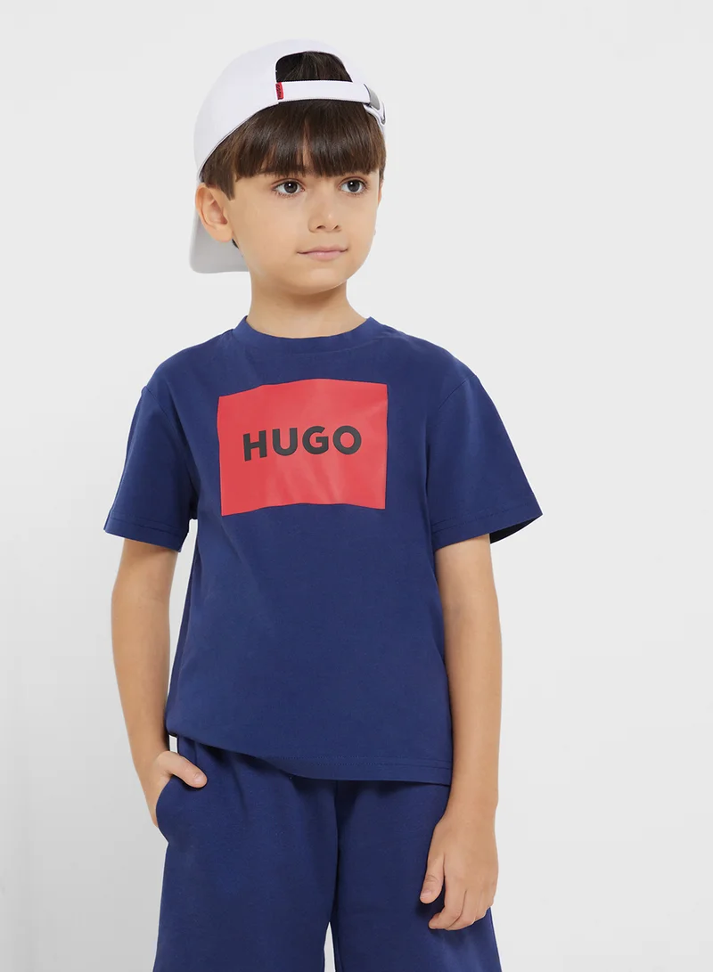 HUGO Kids Logo T-Shirt
