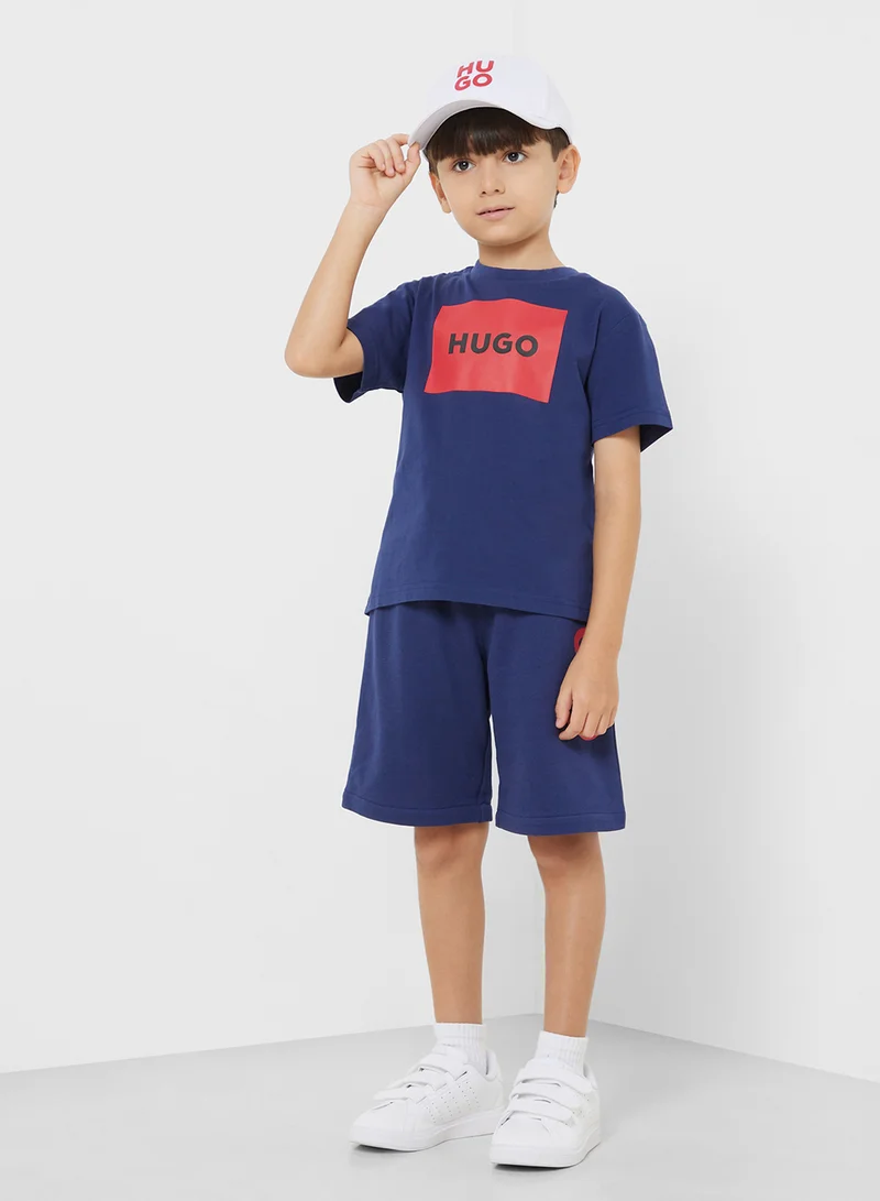 HUGO Kids Logo T-Shirt