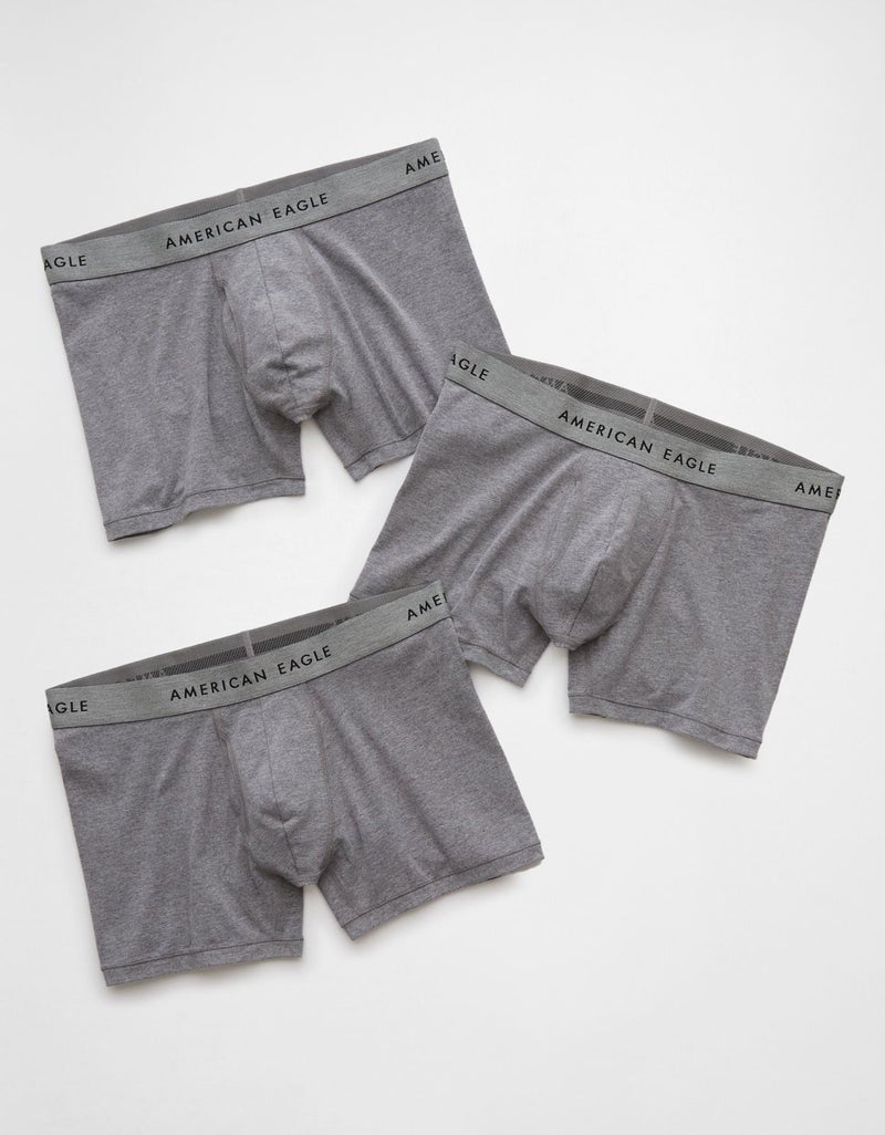 American Eagle AEO Men's 4.5" Classic Boxer Brief 3-Pack - Image 1
