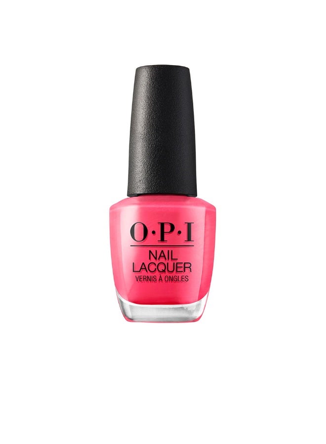 Opi Nail Lacquer Color Strawberry Margarita 15ml - Image 1