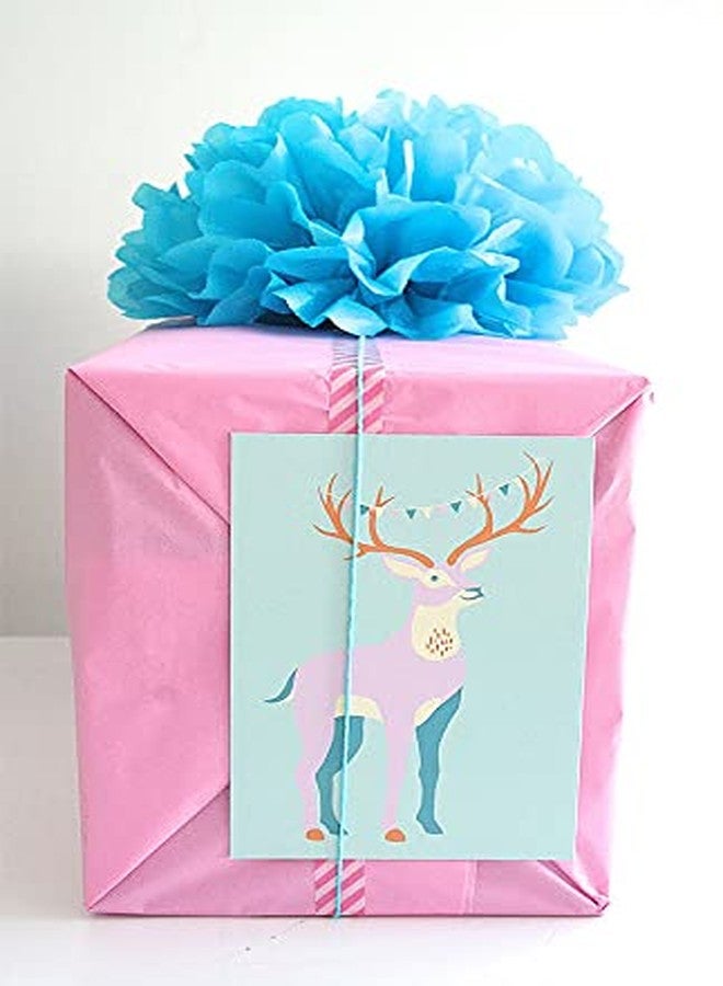 3A Featuretail 10 Baby Pink and 10 Rani Pink Tissue Paper for Gift/Flowers Packing 24 Inch x 28 Inch - Total 20 Sheets - Image 2