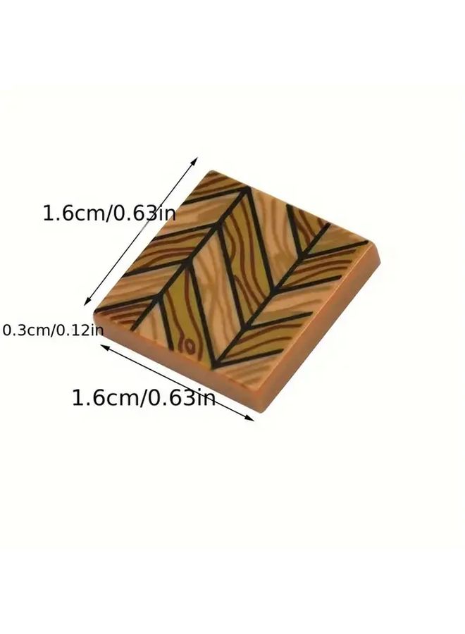 50 Pcs Colorful Smooth Printed 2x2 Tile Bricks For DIY Assembly And Education - Image 5