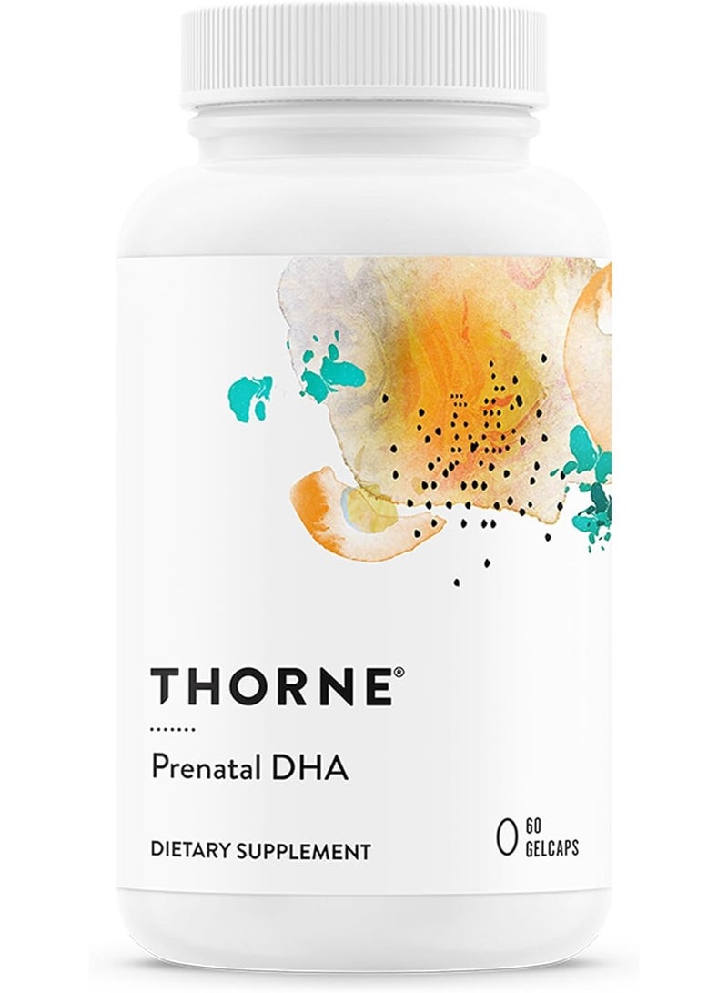 Thorne Prenatal DHA - Dietary Supplement - 60 Gelcaps - Image 1