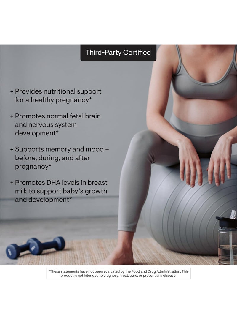 Thorne Prenatal DHA - Dietary Supplement - 60 Gelcaps - Image 5