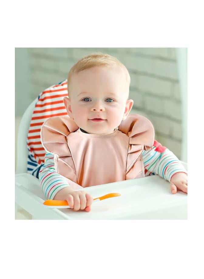 ECVV ECVV Unisex Baby Baby Feeding Bibs Infants Feeding Bibs (pack of 1)  - Image 4
