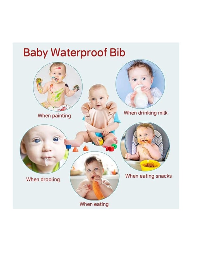 ECVV ECVV Unisex Baby Baby Feeding Bibs Infants Feeding Bibs (pack of 1)  - Image 5