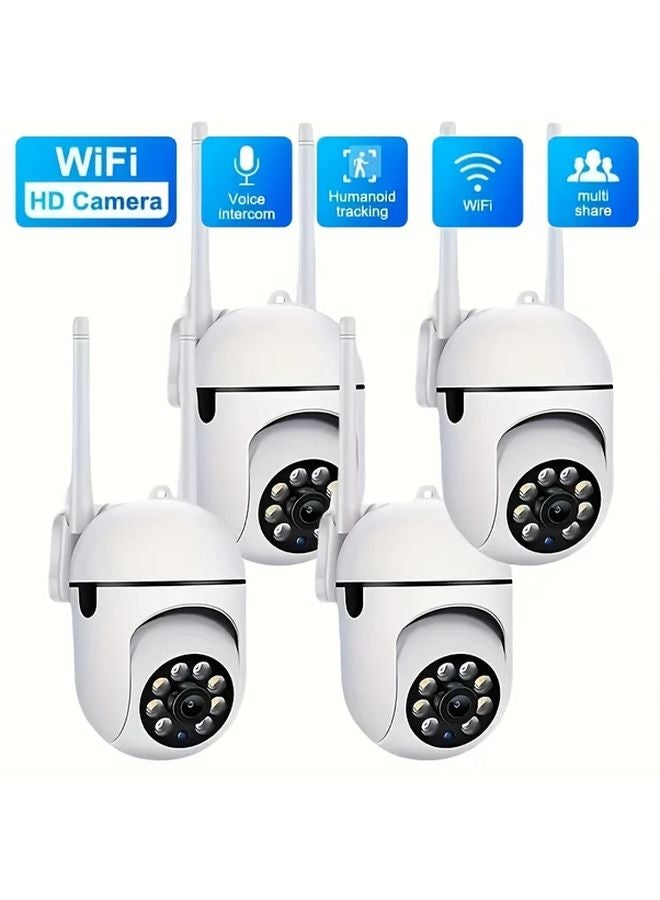 1080P Smart HD PTZ Security Camera With 64G SD Card Alexa Voice Control Color Night Vision - Image 2