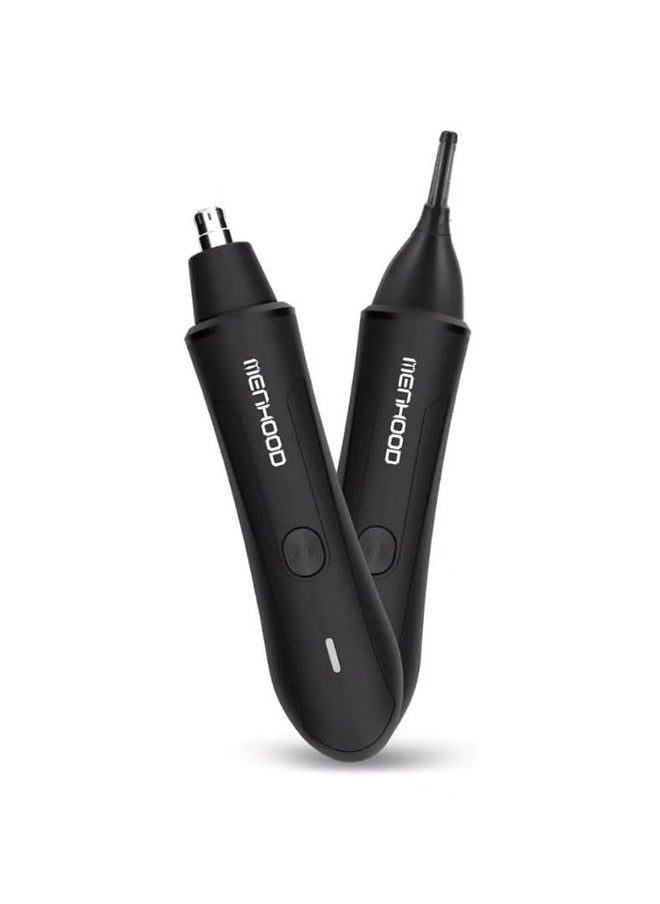 MENHOOD MENHOOD Rechargeable Nose Trimmer | Gentle Nose and Ear Hair Trimming | Fully Washable | 300 Minute Runtime | 360° Dual Trim | Precision Style Head | Eyebrow Styling | 9000 RPM Power | Type-C Charging 