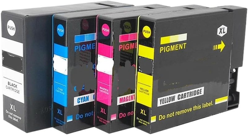 خرطوشة حبر متوافقة مع طابعات MAXIFY MB5050، MB5350، IB4050، IB4150، PGI-2500، PGI-2500XL، PGI 2500 (مجموعة واحدة)