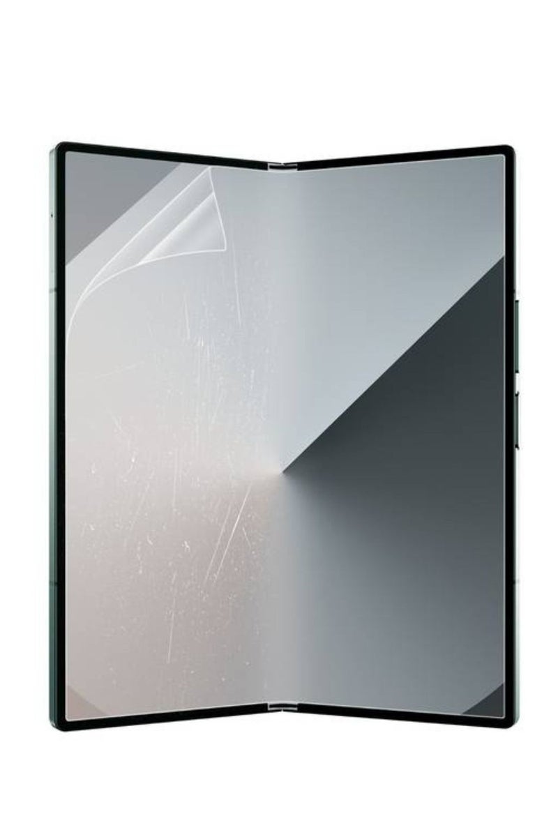 GREEN LION Fold Protection Pack - Samsung Galaxy Z Fold 6, Folding Resistant, Touch Sensitive, Anti Scratch & Fingerprint - Clear - Image 1