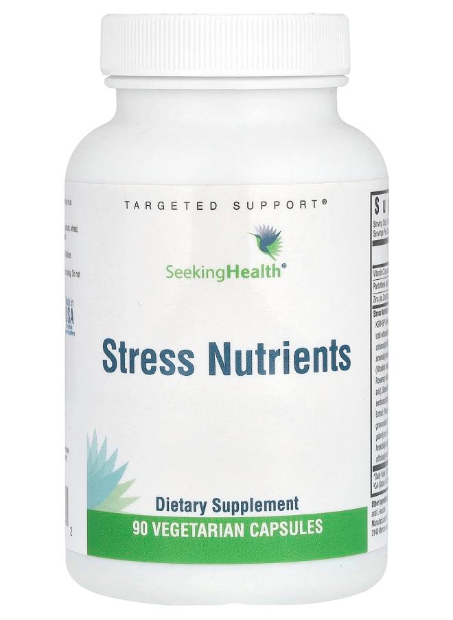 Seeking Health - Stress Nutrients 90 Vegetarian Capsules - Image 1