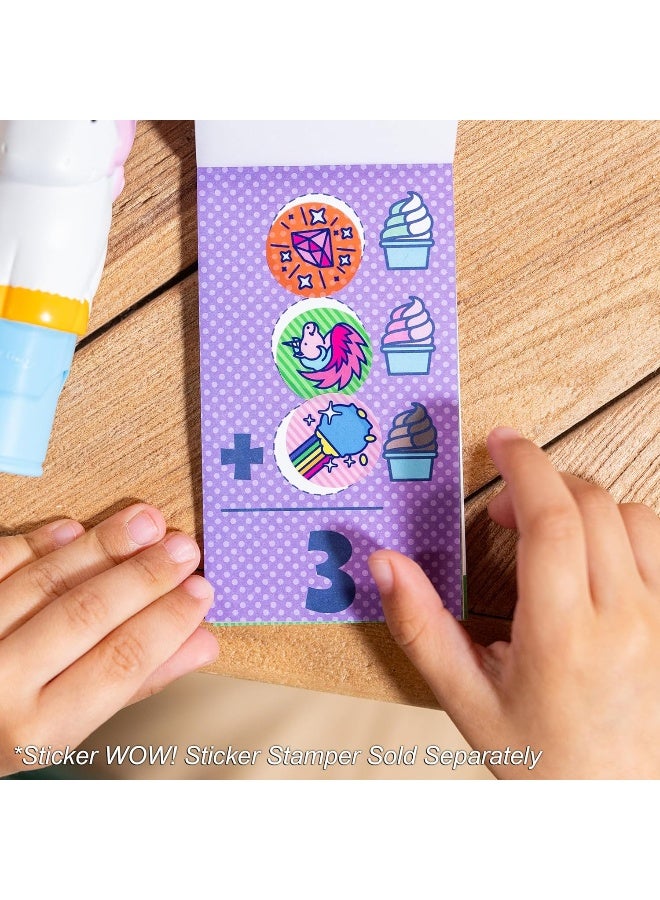 Melissa & Doug Sticker WOW! Mini Activity Pad with Refill Stickers - Favorite Things – 100+ Stickers & 12 Mini Pages – Compact Mess-Free Sticker Play for Kids – Ages 3+ | MD50296 - Image 5