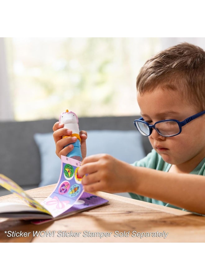 Melissa & Doug Sticker WOW! Mini Activity Pad with Refill Stickers - Favorite Things – 100+ Stickers & 12 Mini Pages – Compact Mess-Free Sticker Play for Kids – Ages 3+ | MD50296 - Image 2