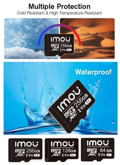 IMOU Imou 256 GB Micro SD Card Class 10 Ultra High Speed up to 100MB/s UHS-I, Micro SD SDXC Card for Smartphone, Tablet, Security Camera, Switch, Game Consoles and etc.  - Image 4