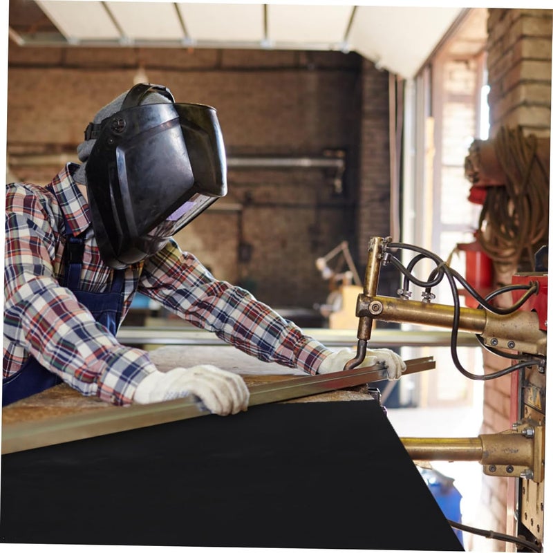 1mm Fire Retardant Welding Blanket Heavy Duty Fireproof Mat for Home and Industrial Use Cuttable Flame Resistant Fabric for Welding Protection - Image 4