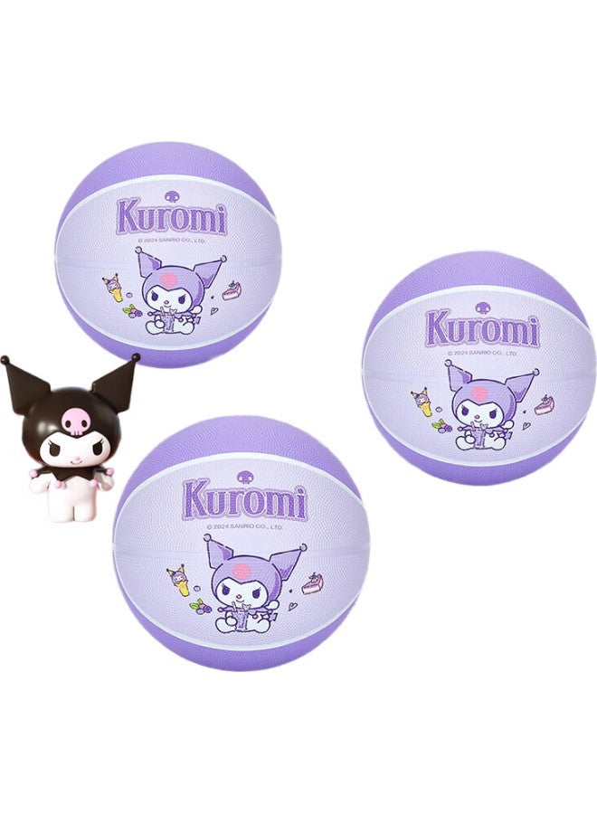 Mesuca Children'S Basketball, Size 5, Youth And Kids' Toy, Kindergarten Bouncy Ball, For Ages 3-6, Small Rubber Ball - Kuluomi - Image 3