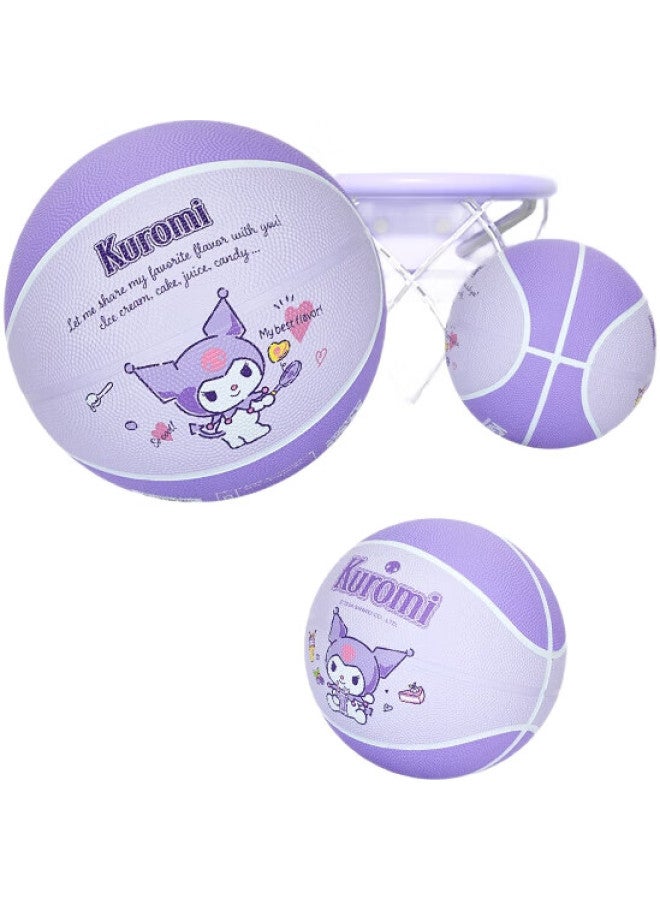 Mesuca Children'S Basketball, Size 5, Youth And Kids' Toy, Kindergarten Bouncy Ball, For Ages 3-6, Small Rubber Ball - Kuluomi - Image 1