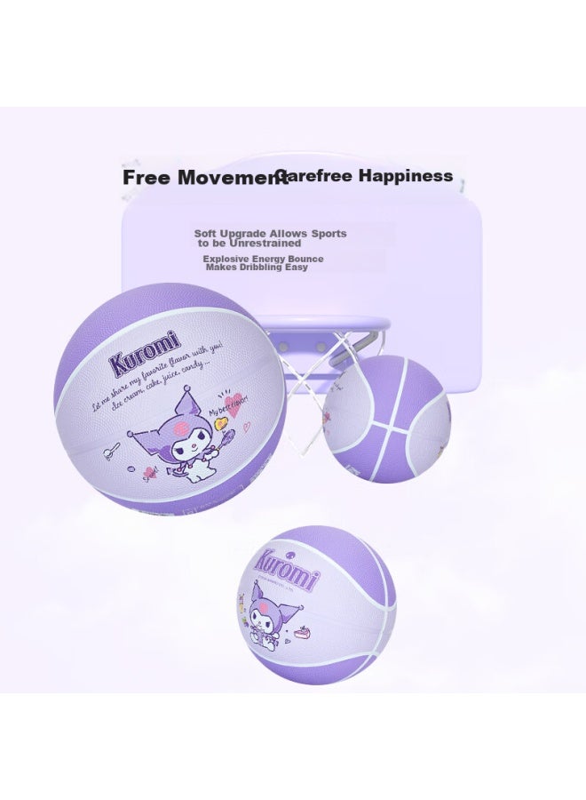 Mesuca Children's Basketball, Size 5, Youth And Kids' Toy, Kindergarten Bouncy Ball, For Ages 3-6, Small Rubber Ball - Kuluomi - Image 4