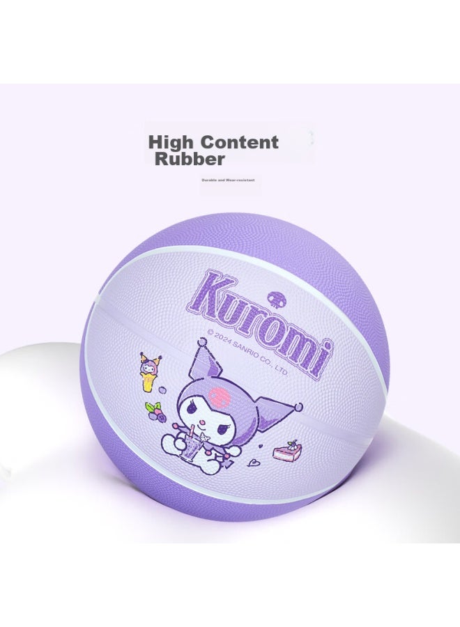 Mesuca Children's Basketball, Size 5, Youth And Kids' Toy, Kindergarten Bouncy Ball, For Ages 3-6, Small Rubber Ball - Kuluomi - Image 5