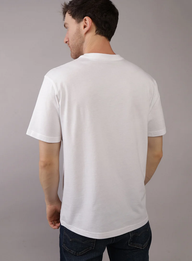 امريكان ايجل Logo Graphic Crew Neck T-Shirt