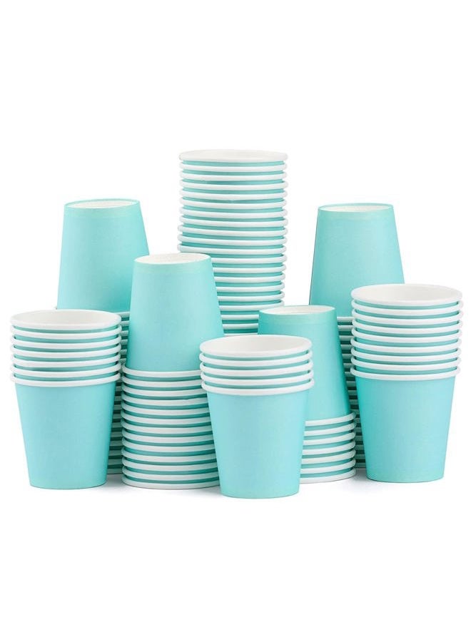 Prgery 100 Pack 3oz Paper Cups, Bathroom Cups Disposable,Moushwash Cups Small Snack Cups for Water, Juice,Candy Ideal for Party Bathroom and Office - Image 1