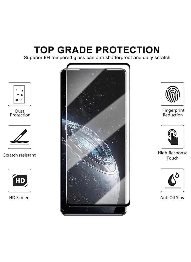 Fankalo - [2 Pack]Screen Protector for Tecno Spark 30C 5G High Transmittance Glass Scratch Resistant Tempered Glass - Image 1