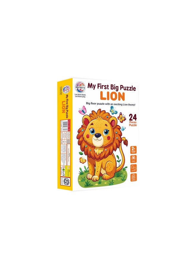 راتاناز أول سلسلة ألغاز كبيرة للأطفال. أحجية صور كبيرة مثالية للأيدي الصغيرة (أسد) - Image 3