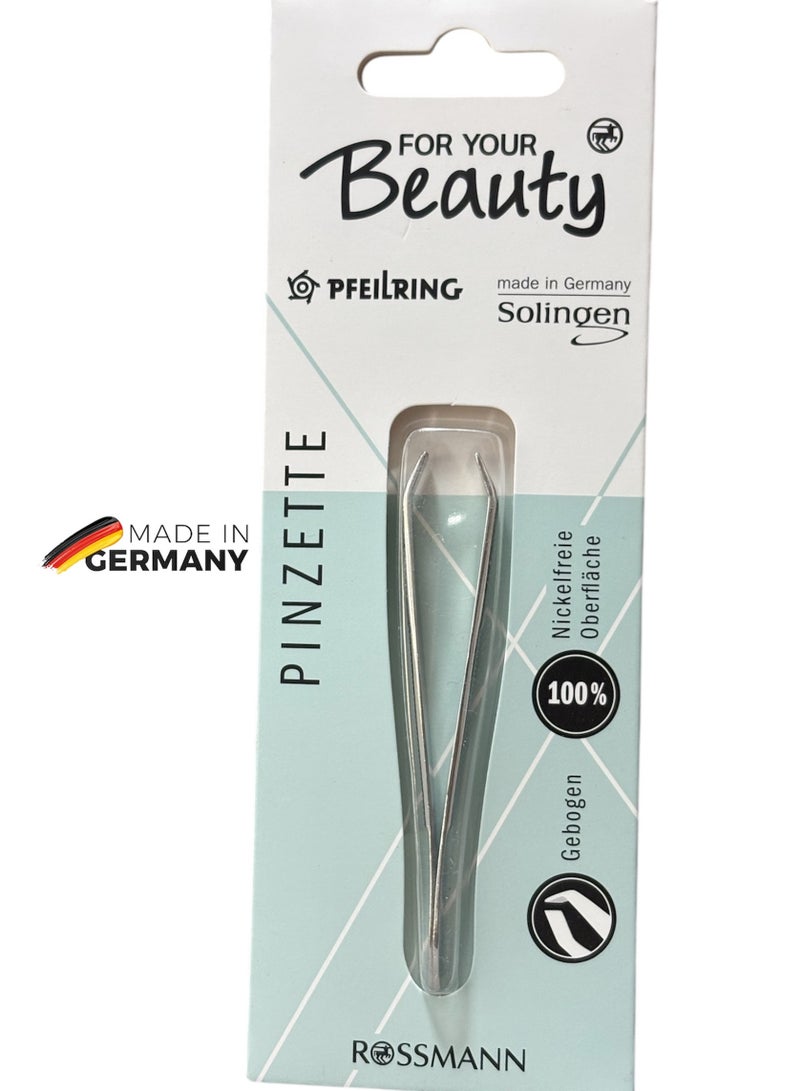 ROSSMANN Made in Germany -Advanced Precision Tweezers for Safe and Clean Plucking of Even the Finest Hairs, tweezers eyebrow hair plucker - Image 4