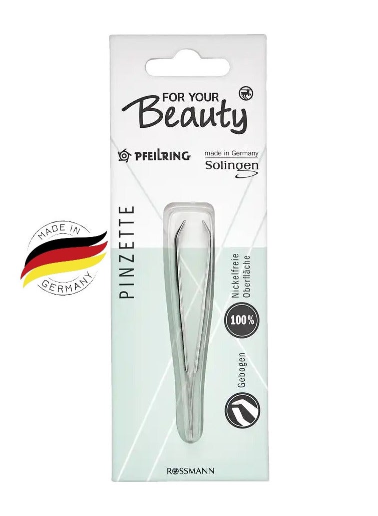 ROSSMANN Made in Germany -Advanced Precision Tweezers for Safe and Clean Plucking of Even the Finest Hairs, tweezers eyebrow hair plucker - Image 1