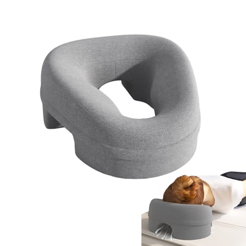 UTJZIB Face Down Pillow for Massage - Headrest Face Pillow for Bed, Stomach Sleeping, Prone Sleepers, Post-Eye Surgery Recovery, and Beach Tanning. - Image 1
