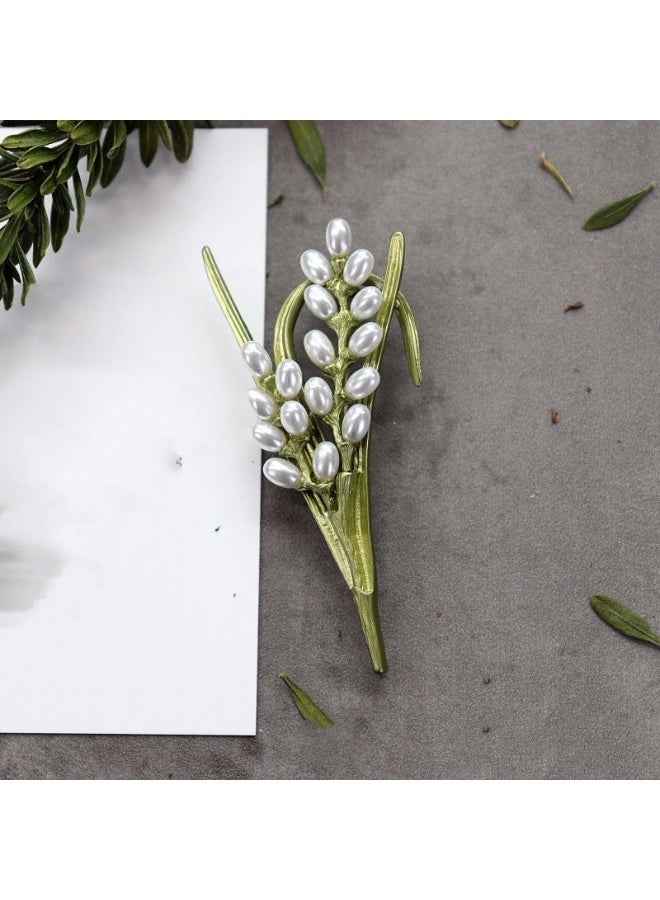 KUYING Handmade Vintage Forest Plant Brooch