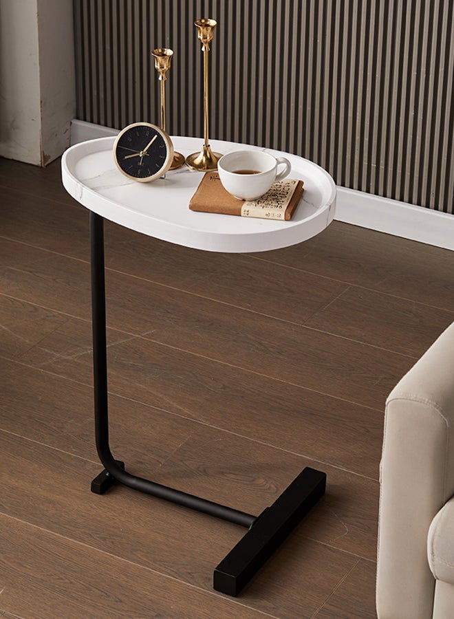 Sharpdo Living Room Light Luxury Simple Side Table Mobile Small Apartment Coffee Table 45*30*62cm - Image 2