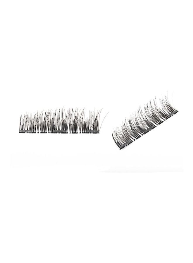 Loquat 4-Piece Magnetic False Eyelash Set Black