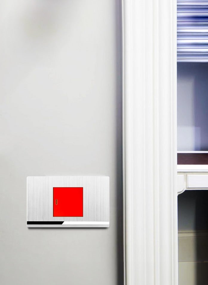 Vmax Frameless 45A High Power Wall Switch – Aluminium PC Panel, Heavy Duty Water Heater & AC Control, Seamless Installation & Durable Design – White - Image 5