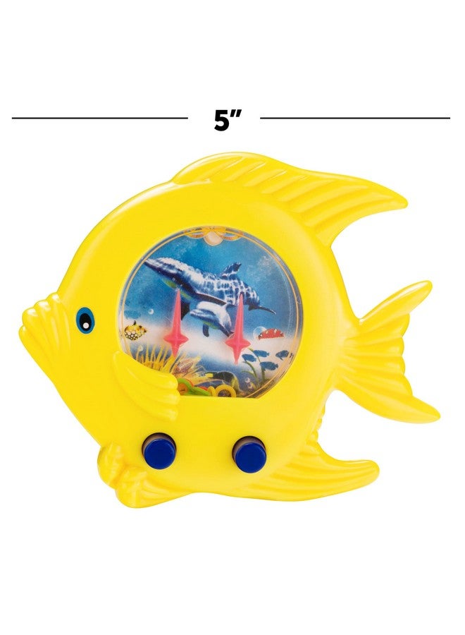 Bedwina Fish Water Ring Toss Toy (Pack Of 12) Water Ring Game Handheld Retro Game Pocket Travel Toys For Car Game Road Trip Activities For Kids Birthday Party Favors Goodie Bags Stuffers For Kids Toys - Image 3