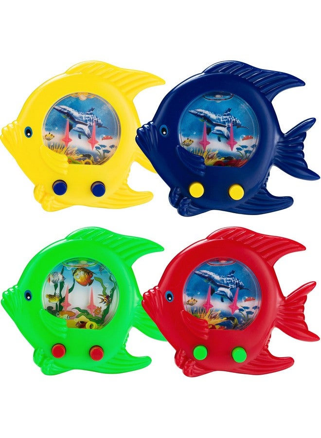 Bedwina Fish Water Ring Toss Toy (Pack Of 12) Water Ring Game Handheld Retro Game Pocket Travel Toys For Car Game Road Trip Activities For Kids Birthday Party Favors Goodie Bags Stuffers For Kids Toys - Image 2