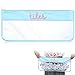 Sunnymove 1 PCS American Mahjong Bag Empty Mahjong Tiles Bag Only with Zippered Letters Case OnlyBlueTiles - Image 2