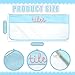 Sunnymove 1 PCS American Mahjong Bag Empty Mahjong Tiles Bag Only with Zippered Letters Case OnlyBlueTiles - Image 4