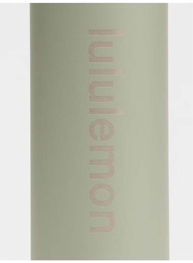 lululemon Stainless steel sports vacuum insulated water bottle, suitable for holding water, iced tea, hot tea, etc., with a capacity of 710 milliliters - Image 2