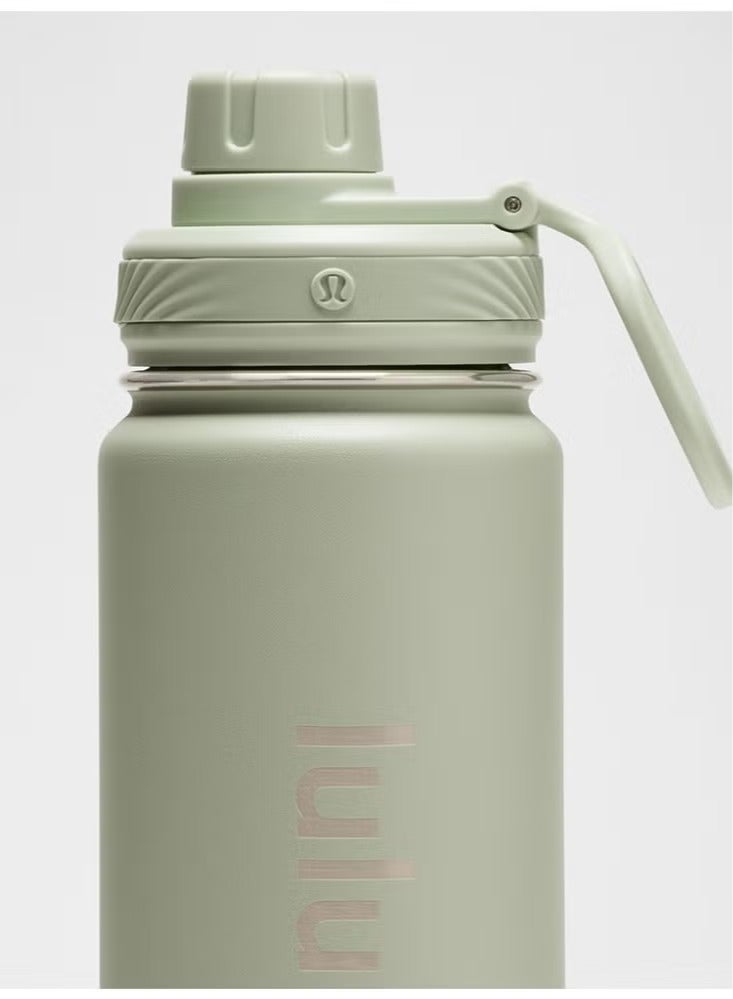 lululemon Stainless steel sports vacuum insulated water bottle, suitable for holding water, iced tea, hot tea, etc., with a capacity of 710 milliliters - Image 3