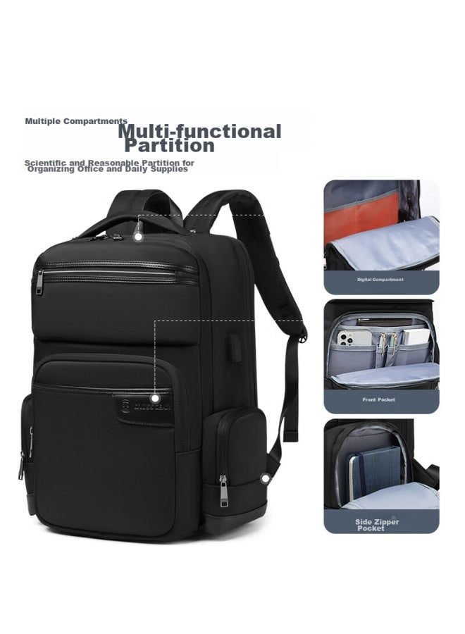 CROSS+GEAR Crossgear Cross Medal Swiss Backpack, 17.3-inch, For Asus Laptops, Business Travel, Large Capacity Backpack - Image 1