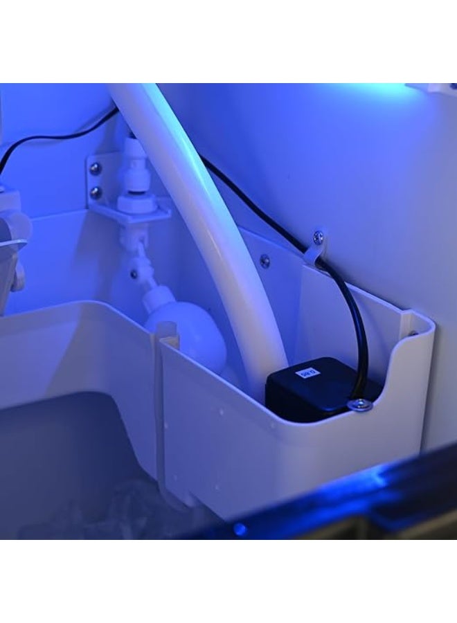 Cool Baby Integrated Ice Maker Machine, 55KGS/24H Stainless Steel Under Counter ice Machine with 15KGS Ice Storage Capacity, Freestanding Ice Maker - Image 3