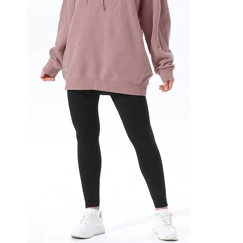 Wetex Premium Women's Fleece Leggings | Winter Warm Thermal Lined Women Leggings Pants(Black,XL) - Image 3