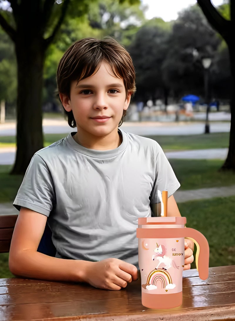 Mini Tumbler for Babies and Toddlers – BPA-Free Leak-Proof Straw Cup with Spill-Resistant Lid, Easy-Grip Handle, Travel-Friendly Hydration Bottle for Infants 6 Months+  - Image 2
