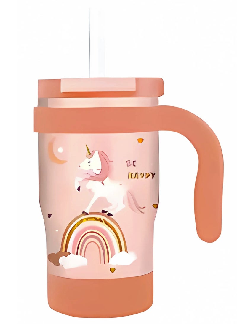 Mini Tumbler for Babies and Toddlers – BPA-Free Leak-Proof Straw Cup with Spill-Resistant Lid, Easy-Grip Handle, Travel-Friendly Hydration Bottle for Infants 6 Months+  - Image 1