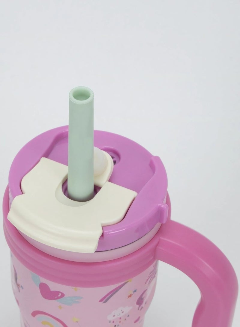 Mini Tumbler for Babies and Toddlers – BPA-Free Leak-Proof Straw Cup with Spill-Resistant Lid, Easy-Grip Handle, Travel-Friendly Hydration Bottle for Infants 6 Months+  - Image 4